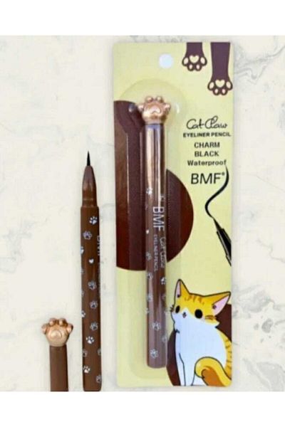 Bonbon ofis Black Eyeliner - Cat Paw and Waterproof Pen