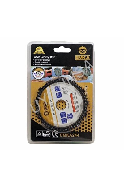 Genel Markalar Emka Ahşap Oyma Diski Zincirli Testere 115 X 22 Mm