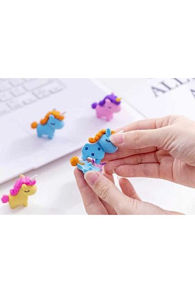 Taros Gumă de șters Unicorn - 1 bucăți de șters în formă de unicorn