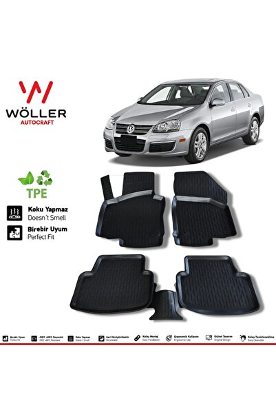wöller Volkswagen Jetta Paspas 2005 2010 Arası 3d Havuzlu Paspas