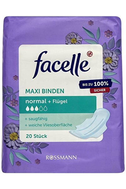 Facelle Normal Winged Maxi Pad 20 Pieces
