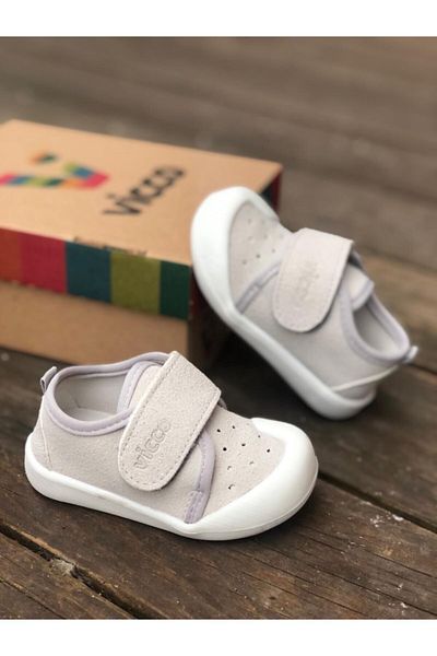 Vicco Gray - Anka Anatomical Flexible First Step Shoes