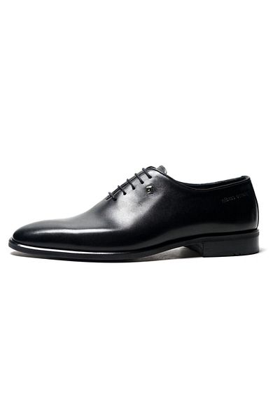 Pierre Cardin 103129 Μαύρα ανδρικά παπούτσια σόλα Neolite