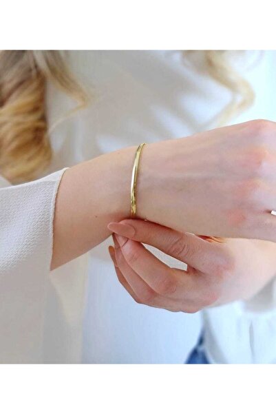 VeraDesignGold Yılan Altın Bileklik