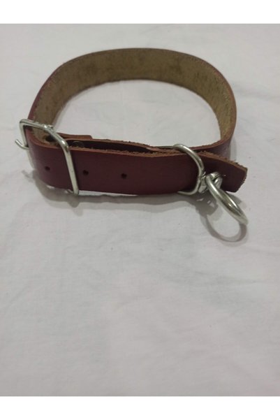 Kozak Large Breed Leather Dog Collar Length 70 cm Width 4 cm