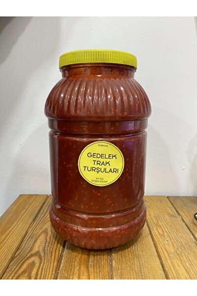 Gedelek Turşuları Çok Amaçlı Kahvaltılık, Kızartmalık, Yemeklik Acı Sos 5 Kg