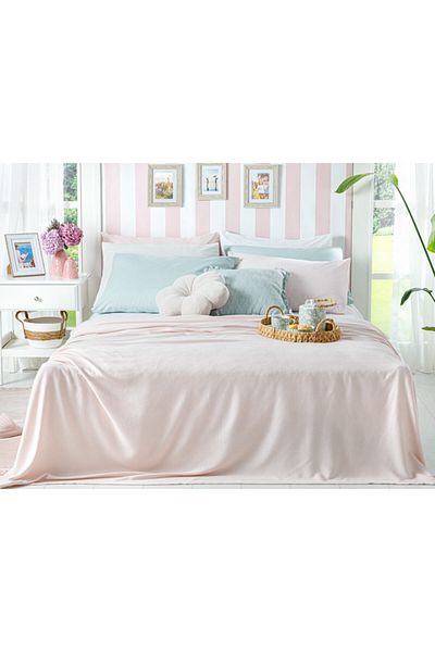 English Home Breeze Climate - Double Pink Pique 200x220 Cm