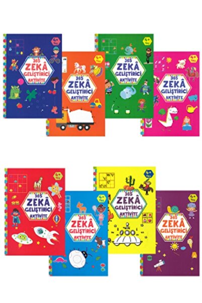 Çocuk Gezegeni 365 Zeka Geliştirici Aktivite Seti (8 Kitap Takım) / Kolektif / Çocuk Gezegeni / 9786052442593