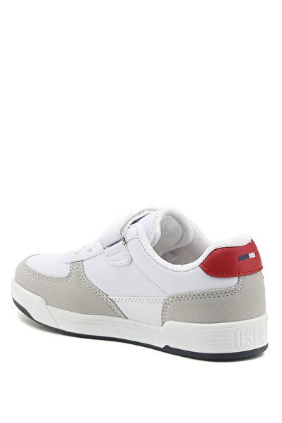 U.S. Polo Assn. Bílé chlapecké tenisky Cline 2fx