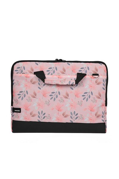 Moserini 15.6'' Patterned Notebook Laptop Macbook Bag Venus with Base Protection and Shoulder Strap