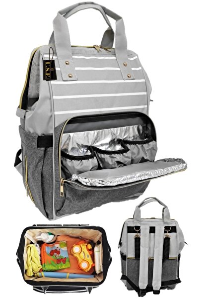 USF Baby Care Bag Mother Baby Care Backpack Smoked (Domestic Product)