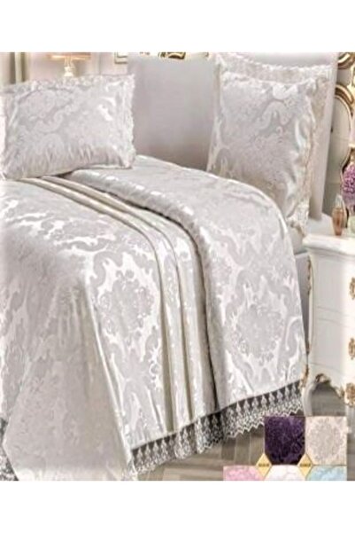 bursa çeyiz Açelya 6 Parça Fransız Pike Takımı