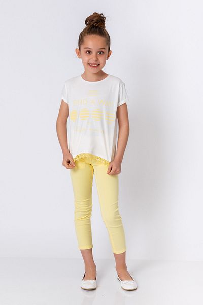 incity Girl's Yellow Trousers
