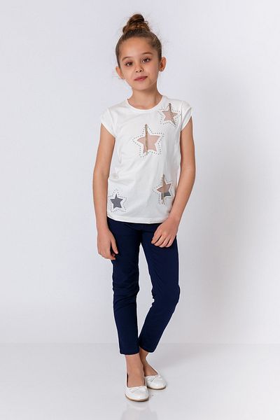 incity Girl's Navy Blue Trousers