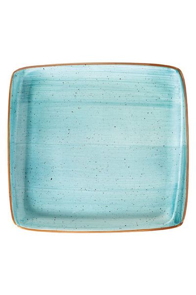 İkram Dünyası Blue 19 cm Cake Plate Set of 6