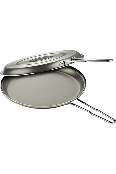 Cem Bialettı Twin Fish Pan / Double Sided Fish Pie Pancake Pan / 32 Cm / Steel Handle / Granite