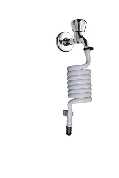 PLASYAY Spiral Taharet Matik Hortum Kelepçeli Ve Duvara Sabitlemeli 110 Cm