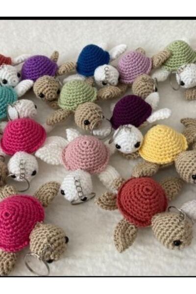 Amigurimi Dünyası Amigurimi Kaplumbaga Anahtarlik