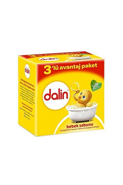 Dalin Pack of 3 - 100 Gr Baby Solid Soap (Brand)