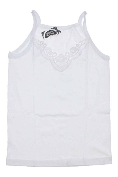 Gümüş İç Giyim Silver 3010 Ip Strap Guipure Tank Top