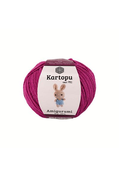 Kartopu Fuchsia Amigurumi Baby Hand Knitting Yarn - K730