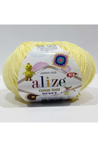 Alize Cotton Gold Hobby New 187 Light Yellow