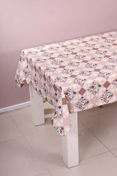 kumaşyol Leke Tutmayan Mutfak Bahçe Masa Örtüsü Şık Tasarım Dijital Baskı 150x210 Cm Duck Keten