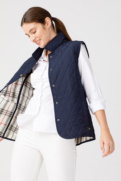 Desen Triko Women's Quilted Vest