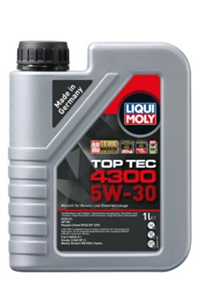 Liqui Moly Λάδι κινητήρα Top Tec 4300 5W30 (3740) (2323) 1L