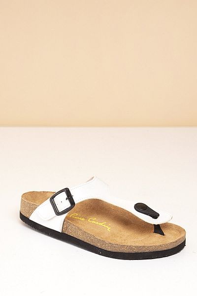 Pierre Cardin PC-5067 Λευκές Παντόφλες Unisex