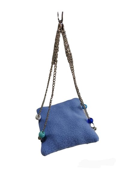 Pets Blue Chain Bird Hammock