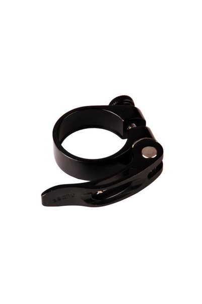 motobisikletim Bisiklet Alüminyum Sele Sıkma Mandalı Ve Kelepçesi 31.6mm Siyah