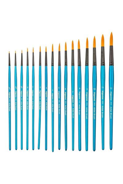 Bigpoint Seria Golden 111 - Perie rotundă cu peri sintetici Nr.: 0