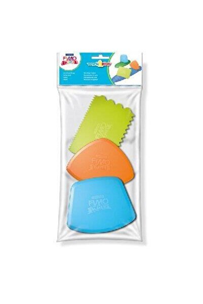 Staedtler 8700 34 Aksesuar Fımo® Kids Work&play 3 Lü Plastik Bıçak Seti
