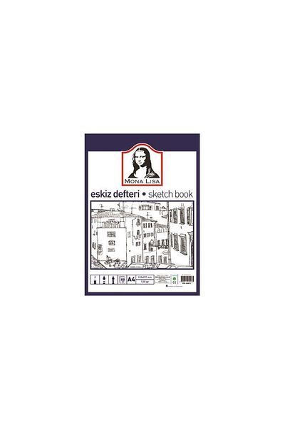 Südor Caiet de schițe Monalisa A4 120 G 50 Yp