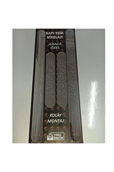Aksefuar Lazer Förd Fiesta Sport Yazılı Pleksi Kapı Eşiği