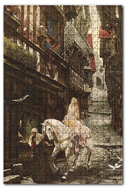 Cakapuzzle Lady Godiva Çıplaklığın Tarihi 500 Parça Puzzle Yapboz Mdf (ahşap)