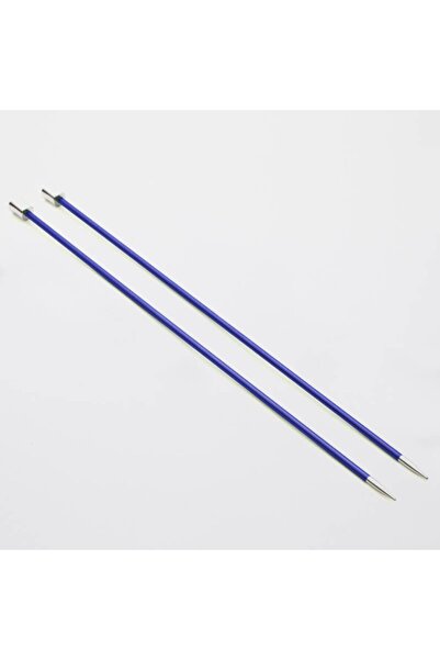 BALIM ÖRGÜ EVİ إبرة حياكة معدنية من Knitpro Zing مقاس 4.00 مم و35 سم