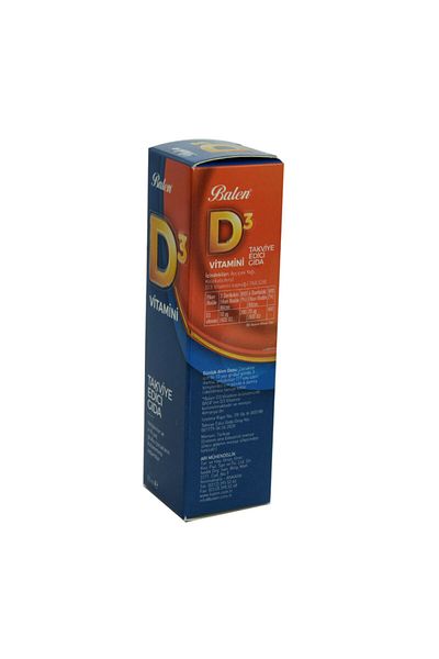 Balen 20 Ml Liquid Vitamin D3 - Food Supplement Liquid