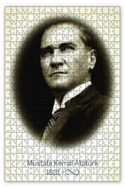 Cakapuzzle Atatürk Sonsuzluk 1000 Parça Puzzle Yapboz Mdf (ahşap)
