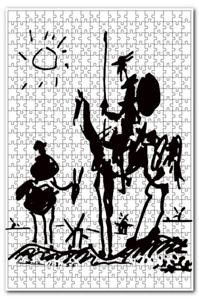 Cakapuzzle لغز دون كيشوت بابلو بيكاسو 500 قطعة MDF (خشب)