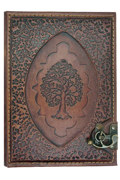 Notopelle Antique Bound Leather Notebook Tree of Life