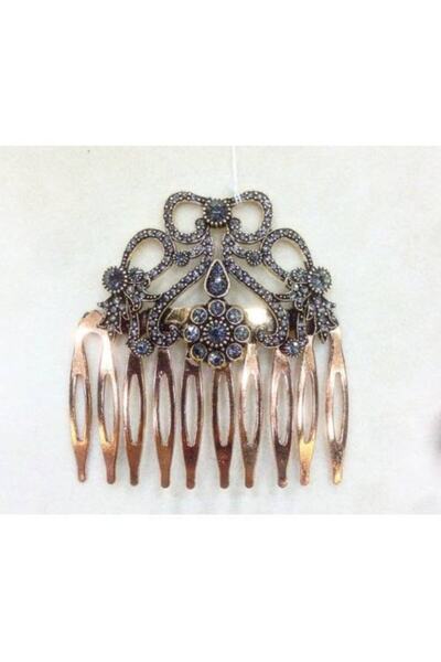 Aşina Gümüş Yeni Yıl Hediyesi Muhteşem Yüzyıl Hürrem Elmas Montur Tarak Toka