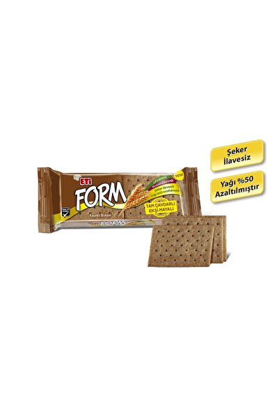 Eti Form Tam Çavdarlı Ekşi Mayalı Kepekli Bisküvi 45 g x 24 Adet