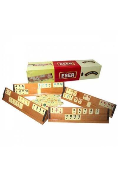 ESER Ahşap Okey Takımı