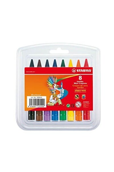 Stabilo Yıppy Thick Crayon Set of 8 2808jp