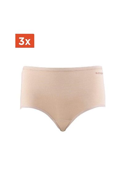 Blackspade Women's 95% Cotton 3-Piece Economical Pack High Waist Panties