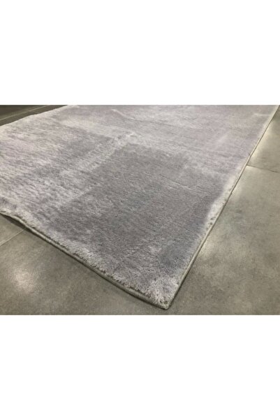 Dinarsu Aksu Peluş Halı Loft Gri