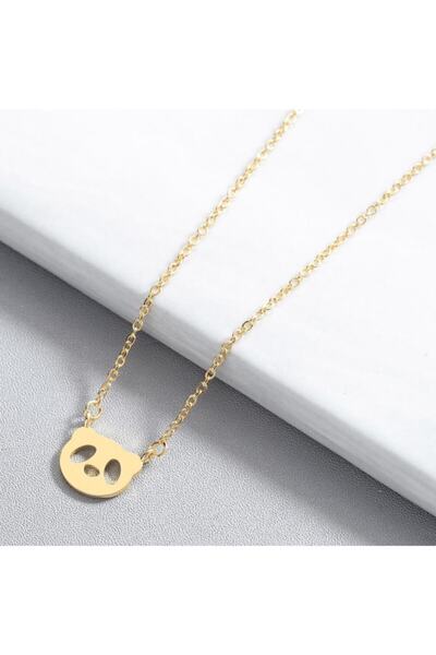 BERCHINE Minimal Panda Gümüş Kolye