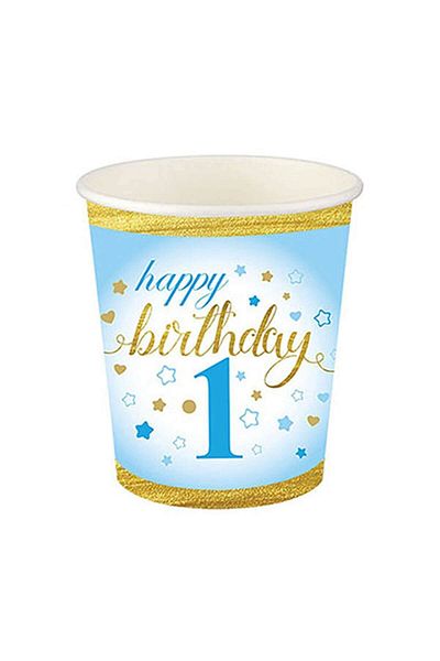Roll-Up Little Stars 1 Year Old Male Paper Cup